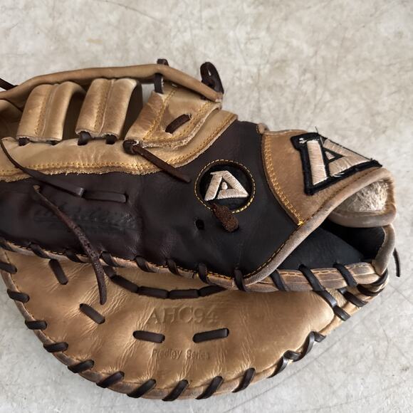 Akadema Prodigy 11.5" Baseball First Base Mitt: Left Hand Thrower High End Glove - Picture 4 of 7